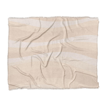 Sinuous Ivory Monochrome in King (104" x 88") Size