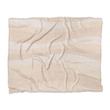 Sinuous Ivory Monochrome in King (104" x 88") Size