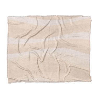 Sinuous Ivory Monochrome in King (104" x 88") Size