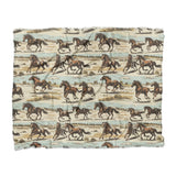 Wild Horses in King (104" x 88") Size