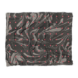 Acid Burn Greige & Infrared in King (104" x 88") Size