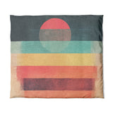 Decrescendo Multicolor in King (104" x 88") Size