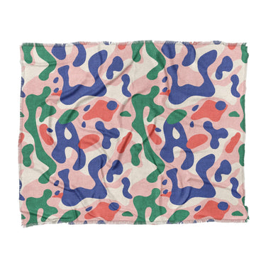 Concetta Pink Green & Blue in King (104" x 88") Size