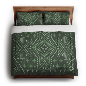 Durand Forest Green in King (104" x 88") Size