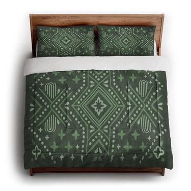 Durand Forest Green in King (104" x 88") Size
