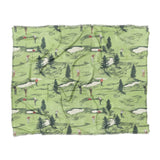 Out on the Links in King (104" x 88") Size