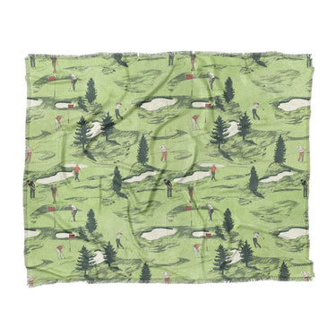 Out on the Links in King (104" x 88") Size