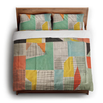 Djuna Ivory Multicolor in King (104" x 88") Size
