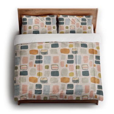 Calliope Ivory Multicolor in King (104" x 88") Size