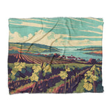 Finger Lakes Vineyard in King (104" x 88") Size