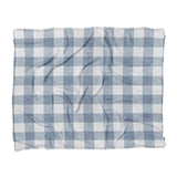 Buffalo Plaid Steel Blue in King (104" x 88") Size