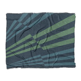 Prisma Blue & Green in King (104" x 88") Size