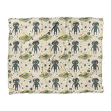 Space Aliens in King (104" x 88") Size