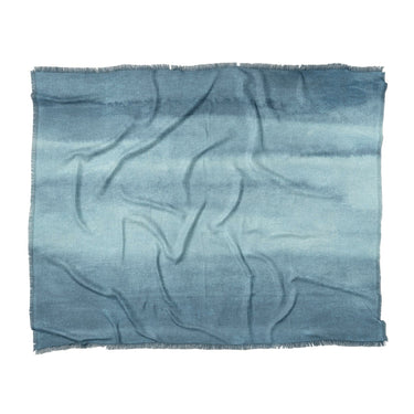 Jacinda Watercolor Blue Ombre in King (104" x 88") Size