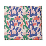 Concetta Pink Green & Blue in King (104" x 88") Size