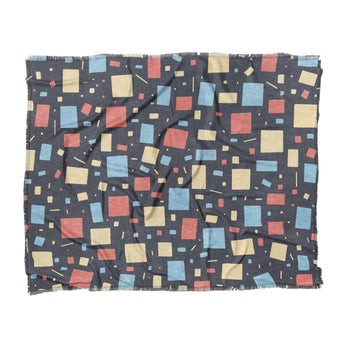 Geometric Confetti Twilight in King (104" x 88") Size