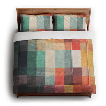 Polyphony Multicolor Earthtone in King (104" x 88") Size
