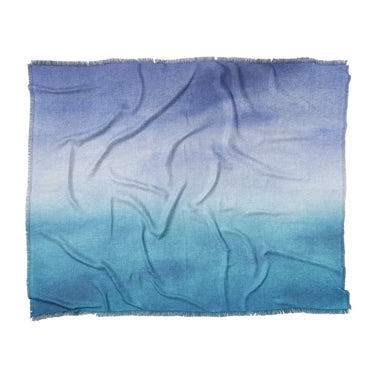 Micah Watercolor Blue & Teal in King (104" x 88") Size