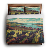 Finger Lakes Vineyard in King (104" x 88") Size
