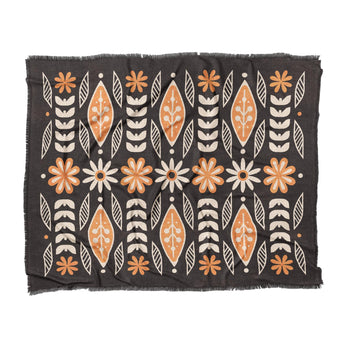 Topanga Black & Yellow in King (104" x 88") Size
