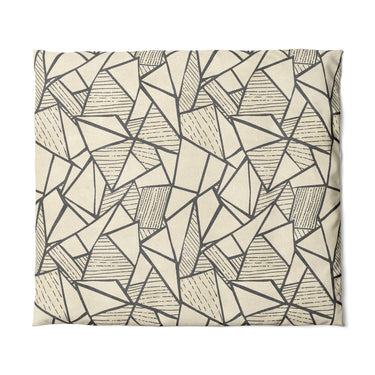 Harlan Ivory & Black in King (104" x 88") Size