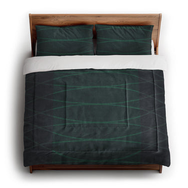 Kepler Navy & Teal in King (104" x 88") Size