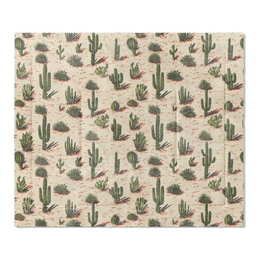 Desert Cacti in King (104" x 88") Size