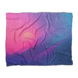 Siderays Blue & Pink in King (104" x 88") Size