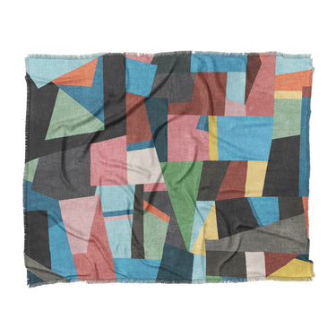 Baxter Blue Multicolor in King (104" x 88") Size