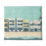Art Deco Beach in King (104" x 88") Size