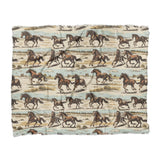 Wild Horses in King (104" x 88") Size