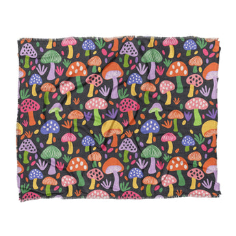 Luminescent Shroomies in King (104" x 88") Size