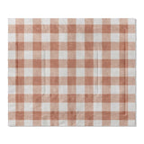 Buffalo Plaid Light Terracotta in King (104" x 88") Size