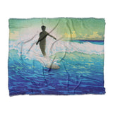 Hawaii Surfer by Charles Bartlett in King (104" x 88") Size