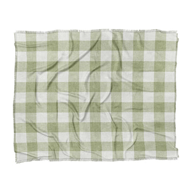 Buffalo Plaid Light Sage in King (104" x 88") Size