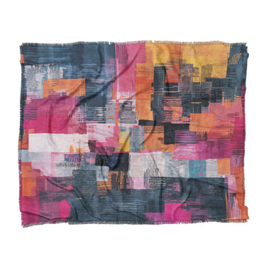 Heidi Blue & Purple in King (104" x 88") Size