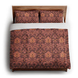 Agnes Amaranth Red in King (104" x 88") Size