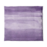 Jacinda Watercolor Purple Ombre in King (104" x 88") Size