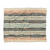 Delsin Blue & Orange in King (104" x 88") Size