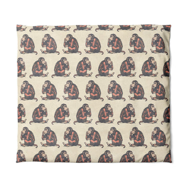 Thinking Chimps in King (104" x 88") Size