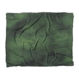 Andromeda Watercolor Navy & Kelly Green in King (104" x 88") Size