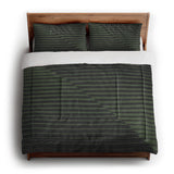 Euclid Black & Green in King (104" x 88") Size