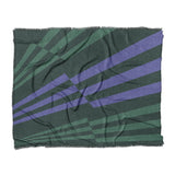Prisma Mint & Periwinkle in King (104" x 88") Size