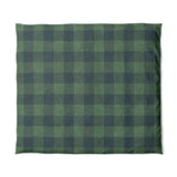Buffalo Plaid Green Navy in King (104" x 88") Size