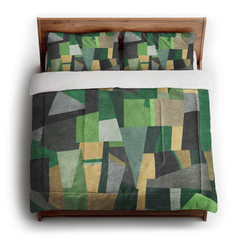 Baxter Green & Yellow in King (104" x 88") Size