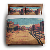 Southwestern Ghost Town in King (104" x 88") Size