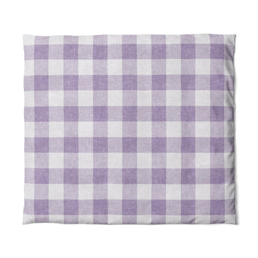 Buffalo Plaid Lilac in King (104" x 88") Size