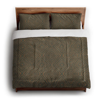 Terlingua Olive & Terracotta in King (104" x 88") Size