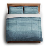Jacinda Watercolor Blue Ombre in King (104" x 88") Size