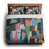 Baxter Blue Multicolor in King (104" x 88") Size